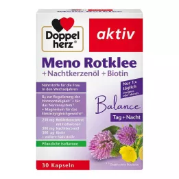 DOPPELHERZ Meno Red Clover+Evening Primrose Oil+Biotin Capsules, 30 kapsúl