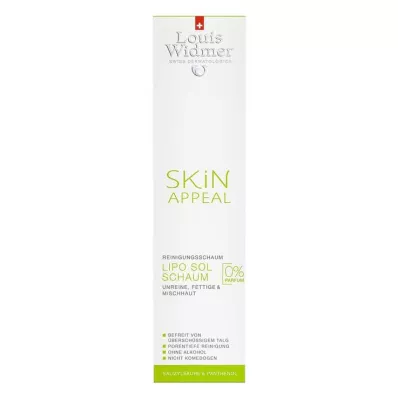 WIDMER Skin Appeal Lipo Sol pena bez vône, 150 ml