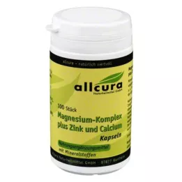 MAGNESIUM KOMPLEX m.Zink+Vápnik Kapsule, 100 kapsúl
