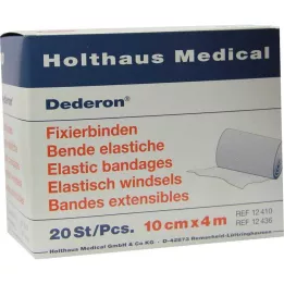 DEDERON Fixačné obväzy 10 cmx4 m, 20 ks