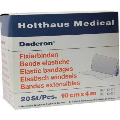 DEDERON Fixačné obväzy 10 cmx4 m, 20 ks