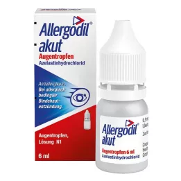 ALLERGODIL akútne očné kvapky, 6 ml