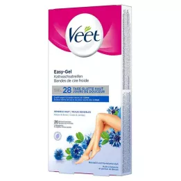 VEET Depilačné prúžky sensitive, 10X2 ks