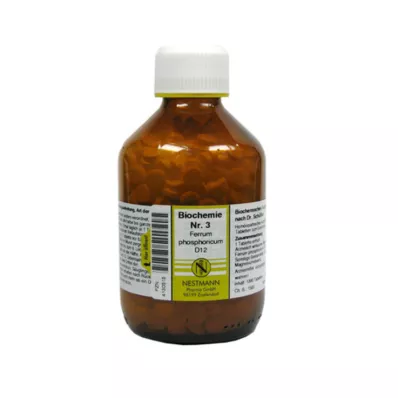 BIOCHEMIE 3 Ferrum phosphoricum D 12 tabliet, 1000 kapsúl