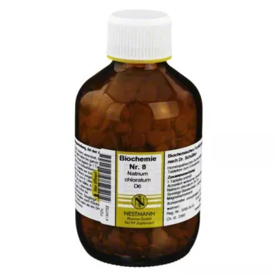 BIOCHEMIE 8 Sodium chloratum D 6 tabliet, 1000 ks BIOCHEMIE 8 Sodium chloratum D 6 tabliet, 1000 ks