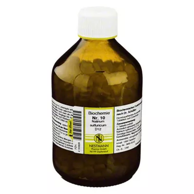 BIOCHEMIE 10 Natrium sulfuricum D 12 tabliet, 1000 ks