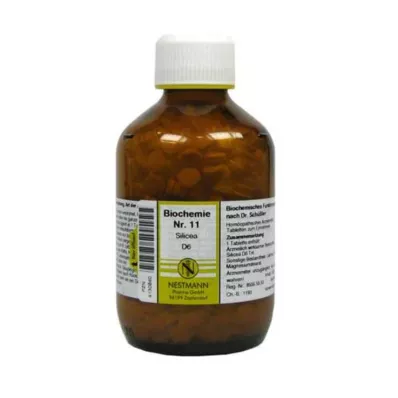 BIOCHEMIE 11 Silicea D 6 tabliet, 1000 kapsúl