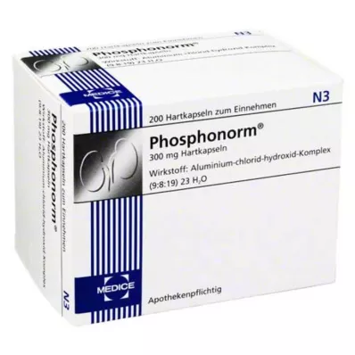 PHOSPHONORM Tvrdé kapsuly, 200 ks PHOSPHONORM Tvrdé kapsuly, 200 ks