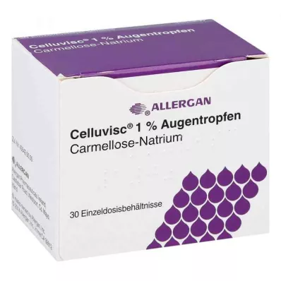 CELLUVISC 1% očné kvapky, 30X0,4 ml