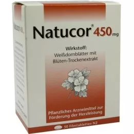 NATUCOR 450 mg filmom obalené tablety, 50 ks