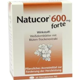 NATUCOR 600 mg forte filmom obalené tablety, 50 ks