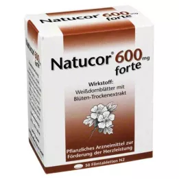 NATUCOR 600 mg forte filmom obalené tablety, 50 ks