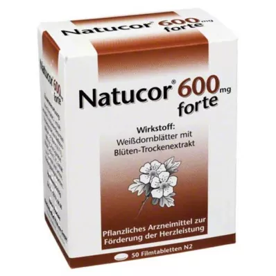 NATUCOR 600 mg forte filmom obalené tablety, 50 ks