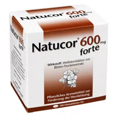 NATUCOR 600 mg forte filmom obalené tablety, 100 ks