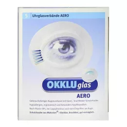 OKKLUGLAS Sklenený obväz na hodinky Aero, 5 ks
