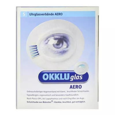 OKKLUGLAS Sklenený obväz na hodinky Aero, 5 ks