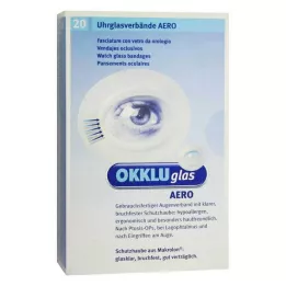 OKKLUGLAS Sklenený obväz na hodinky Aero, 20 ks