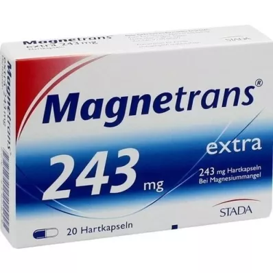 MAGNETRANS extra 243 mg tvrdé kapsuly, 20 ks