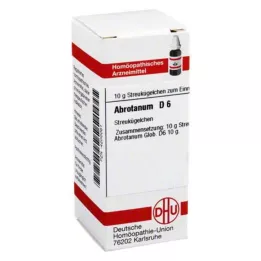 ABROTANUM D 6 guľôčok, 10 g