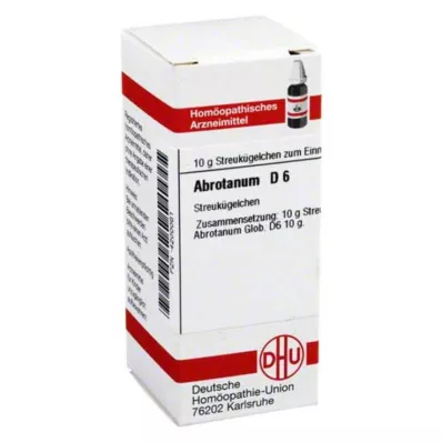 ABROTANUM D 6 guľôčok, 10 g