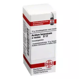ACIDUM BENZOICUM E Resina D 12 globúl, 10 g
