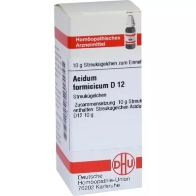 ACIDUM FORMICICUM D 12 guľôčok, 10 g