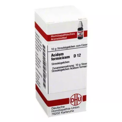ACIDUM FORMICICUM D 12 guľôčok, 10 g