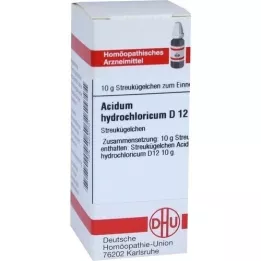 ACIDUM HYDROCHLORICUM D 12 guľôčok, 10 g