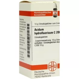 ACIDUM HYDROFLUORICUM C 200 guľôčok, 10 g