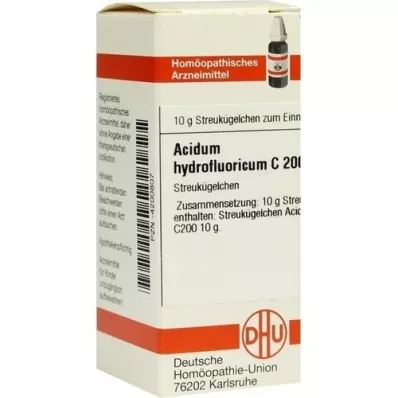 ACIDUM HYDROFLUORICUM C 200 guľôčok, 10 g