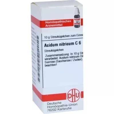 ACIDUM NITRICUM C 6 guľôčok, 10 g