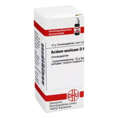DHU Acidum oxalicum D 6 guľôčky, 10 g DHU Acidum oxalicum D 6 guľôčky, 10 g