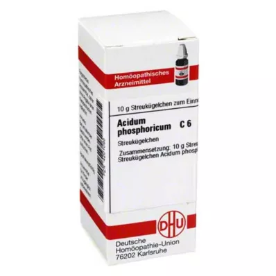 ACIDUM PHOSPHORICUM C 6 guľôčok, 10 g