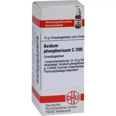 ACIDUM PHOSPHORICUM C 200 guľôčok, 10 g