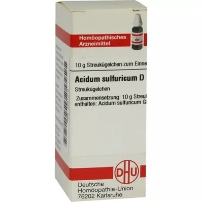 ACIDUM SULFURICUM D 12 guľôčok, 10 g
