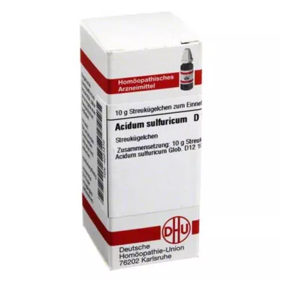 DHU Acidum sulfuricum D 12 guľôčky, 10 g DHU Acidum sulfuricum D 12 guľôčky, 10 g