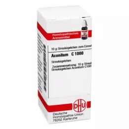 ACONITUM C 1000 guľôčok, 10 g