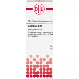 AESCULUS D 30 riedenie, 20 ml