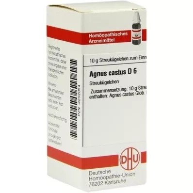 AGNUS CASTUS D 6 guľôčok, 10 g