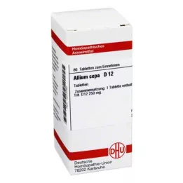 ALLIUM CEPA D 12 tabliet, 80 kapsúl