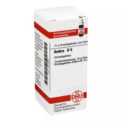 AMBRA D 6 guľôčok, 10 g