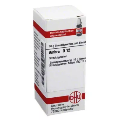 AMBRA D 12 guľôčok, 10 g