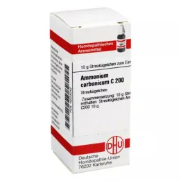 AMMONIUM CARBONICUM C 200 guľôčok, 10 g