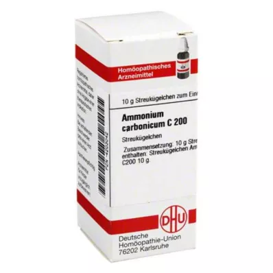 AMMONIUM CARBONICUM C 200 guľôčok, 10 g