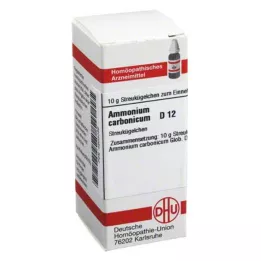 AMMONIUM CARBONICUM D 12 guľôčok, 10 g