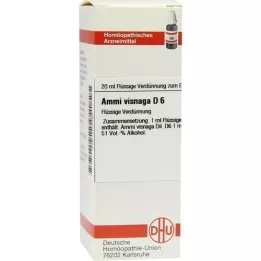 AMMI VISNAGA D 6 riedenie, 20 ml