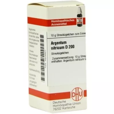 ARGENTUM NITRICUM D 200 globúl, 10 g