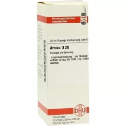 ARNICA D 20 riedenie, 20 ml