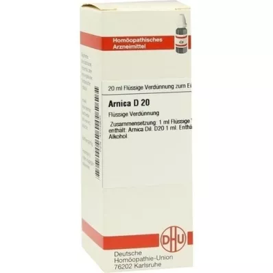 ARNICA D 20 riedenie, 20 ml