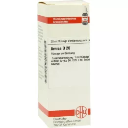 ARNICA D 20 riedenie, 20 ml